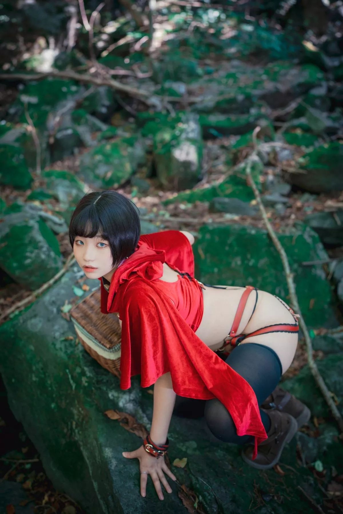 Xgyw.Org_[DJAWA]No.194_Mimmi_Naughty Red Hiring Hood主题户外红色情趣服饰惹火诱惑写真125P