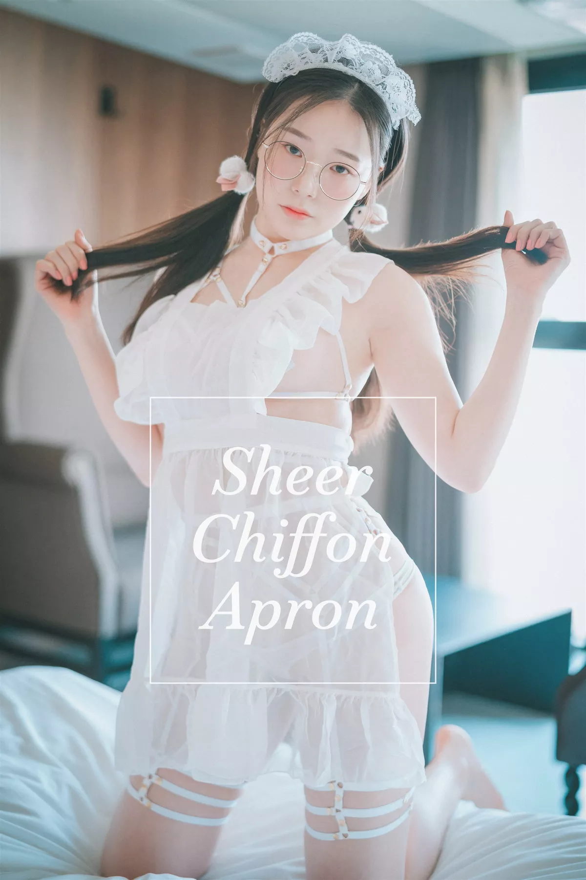 Xgyw.Org_[DJAWA]No.215_模特Pia_Sheer Chiffon Apron主题私房白色透明女仆装完美诱惑写真66P