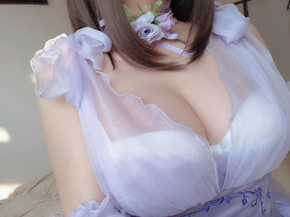 Xgyw.Org_Cosplay美女日奈娇睡美人自拍主题性感薄纱睡裙下白色内衣秀完美身材诱惑写真44P