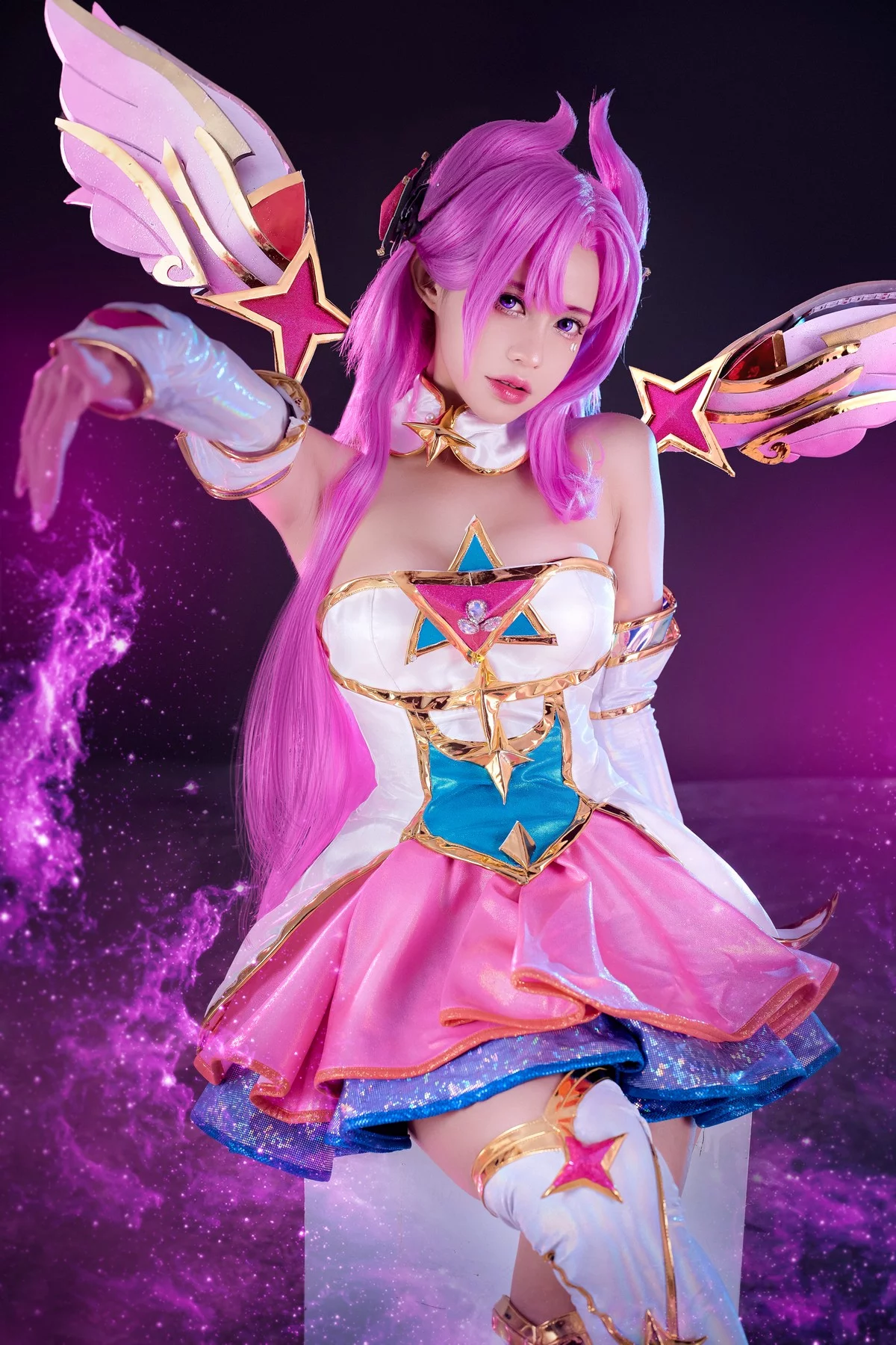 Xgyw.Org_网络美女PingPing-Star Guardian KaiSa主题性感红色情趣内衣秀惹火身材诱惑写真72P