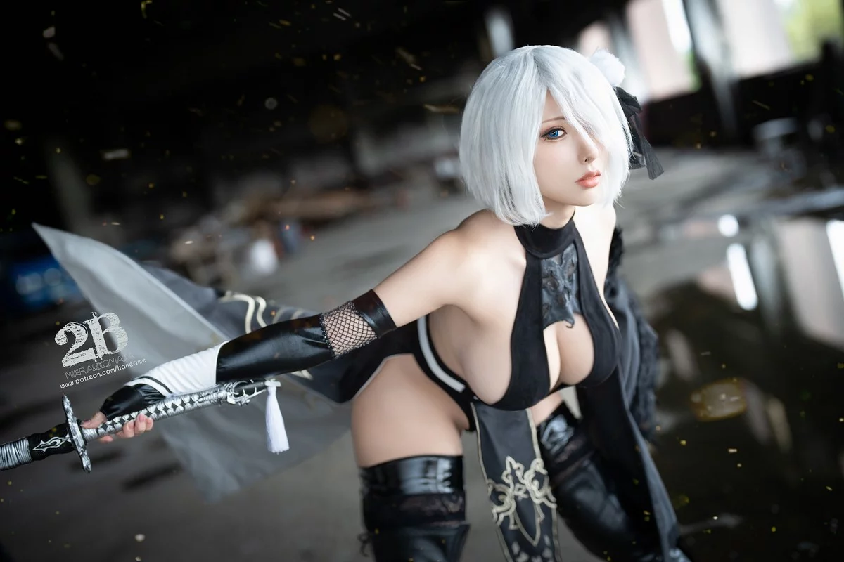 Xgyw.Org_Coser美女雨波_HaneAme-Nier 2B Nijan主题性感美女武士装秀丰满身材诱惑写真26P