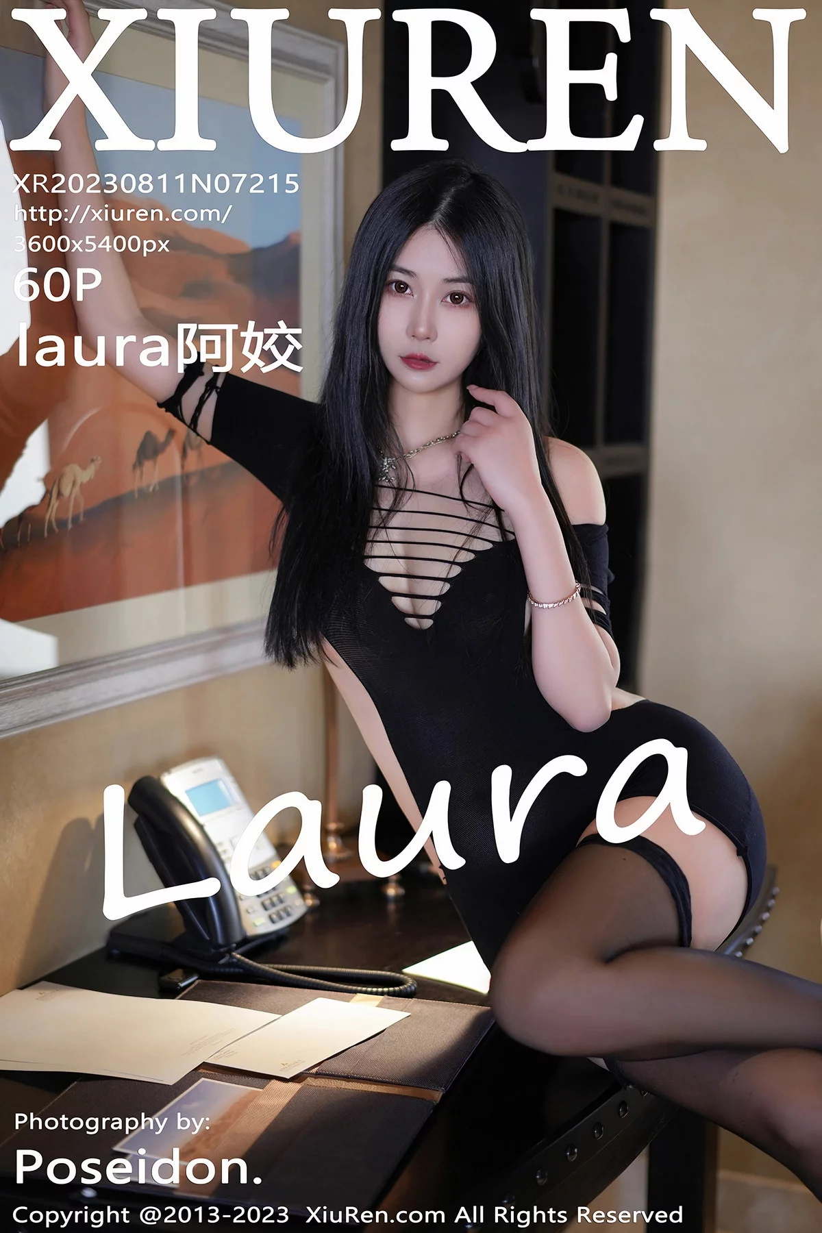 Xgyw.Org_XiuRen第7215期_模特laura阿姣性感白T配黑色短裙露黑丝袜秀曼妙身姿诱惑写真60P