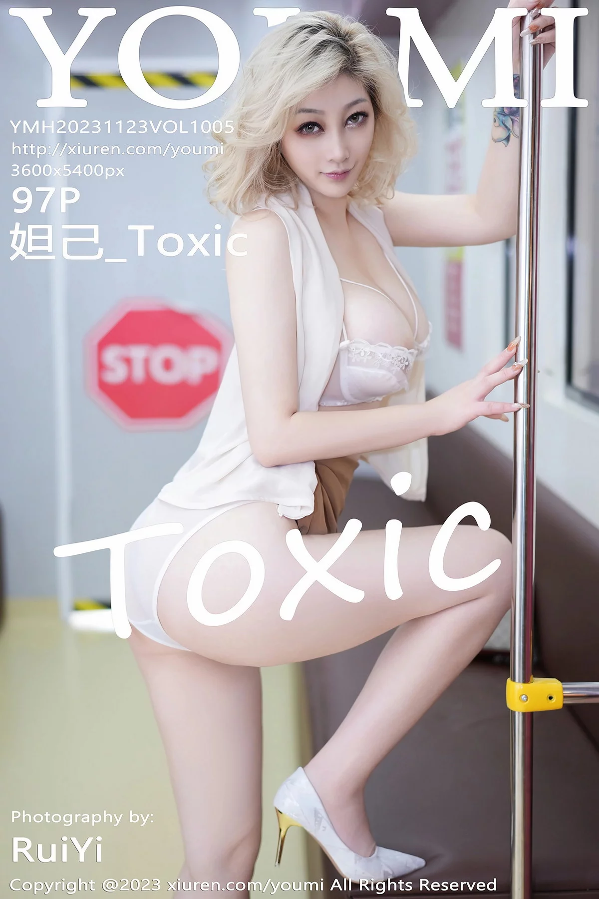 Xgyw.Org_[YouMi尤蜜荟]Vol.1005_女神妲己_Toxic浅色上衣配短裙露蕾丝内衣秀美胸肥臀诱惑写真97P