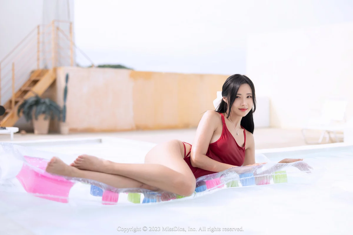 Xgyw.Org_韩国美女模特Habin-Rooftop Poolside Fantasy主题泳池性感粉色比基尼完美诱惑写真104P