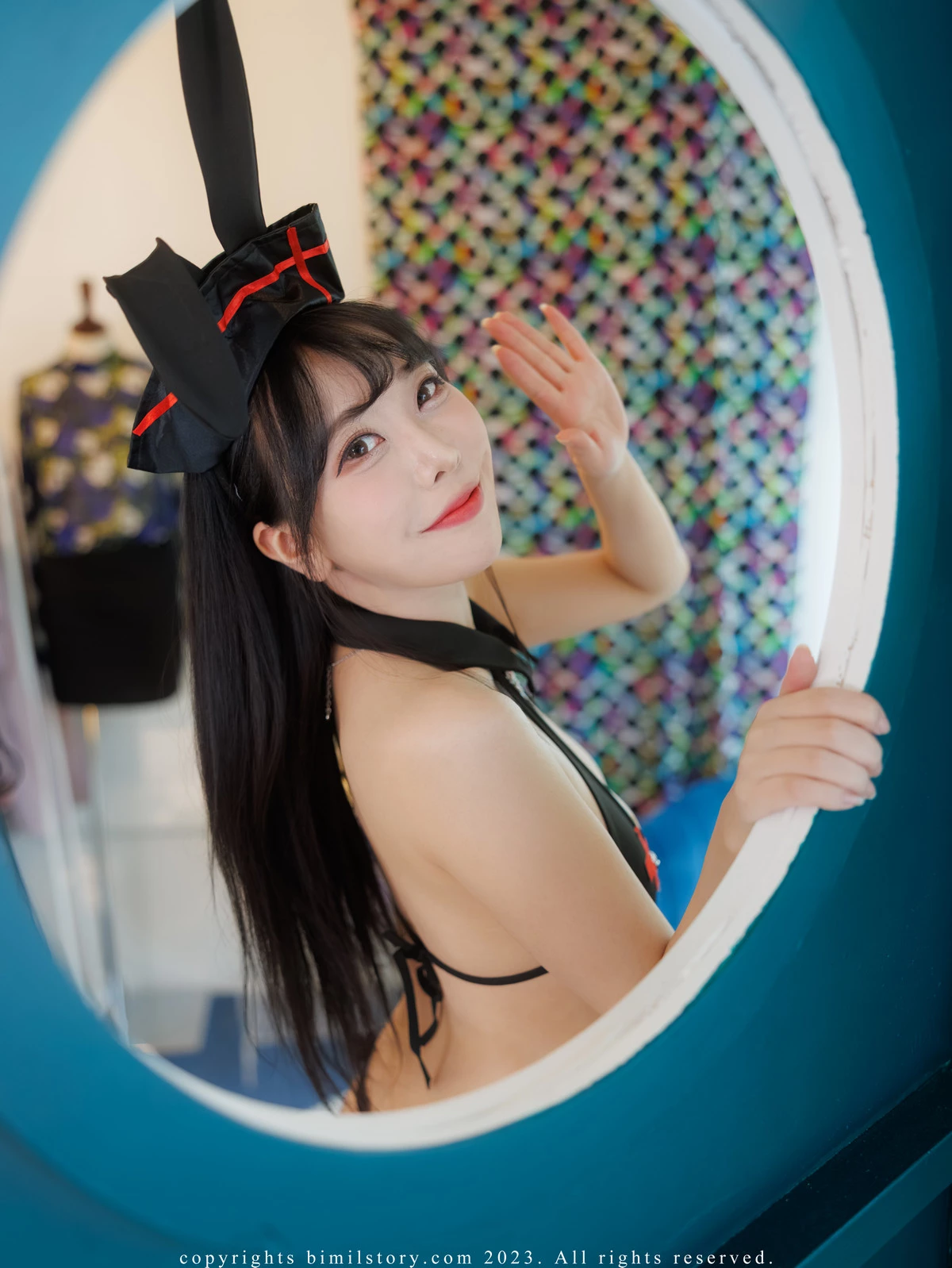 Xgyw.Org_韩国美女模特Zia-Black Bunny Girl主题性感兔女郎装扮黑色连体情趣服饰秀完美身材诱惑写真94P